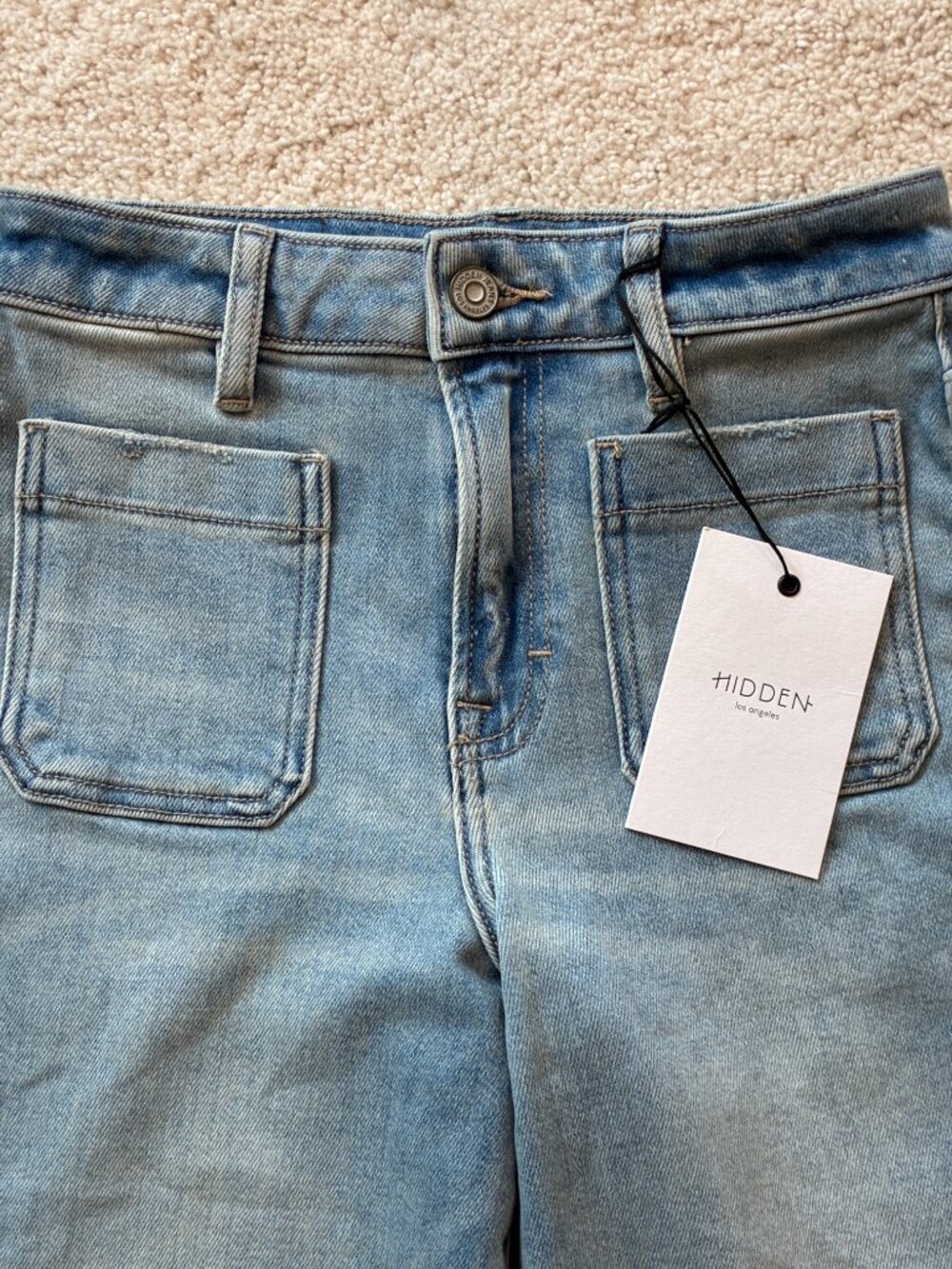 NWT Hidden Nori High-Rise Wide Leg Jeans Pants - Picture 2 of 12